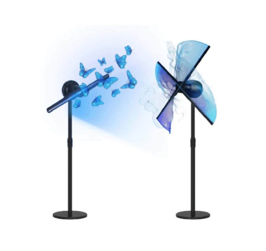 3D Holographic Fans