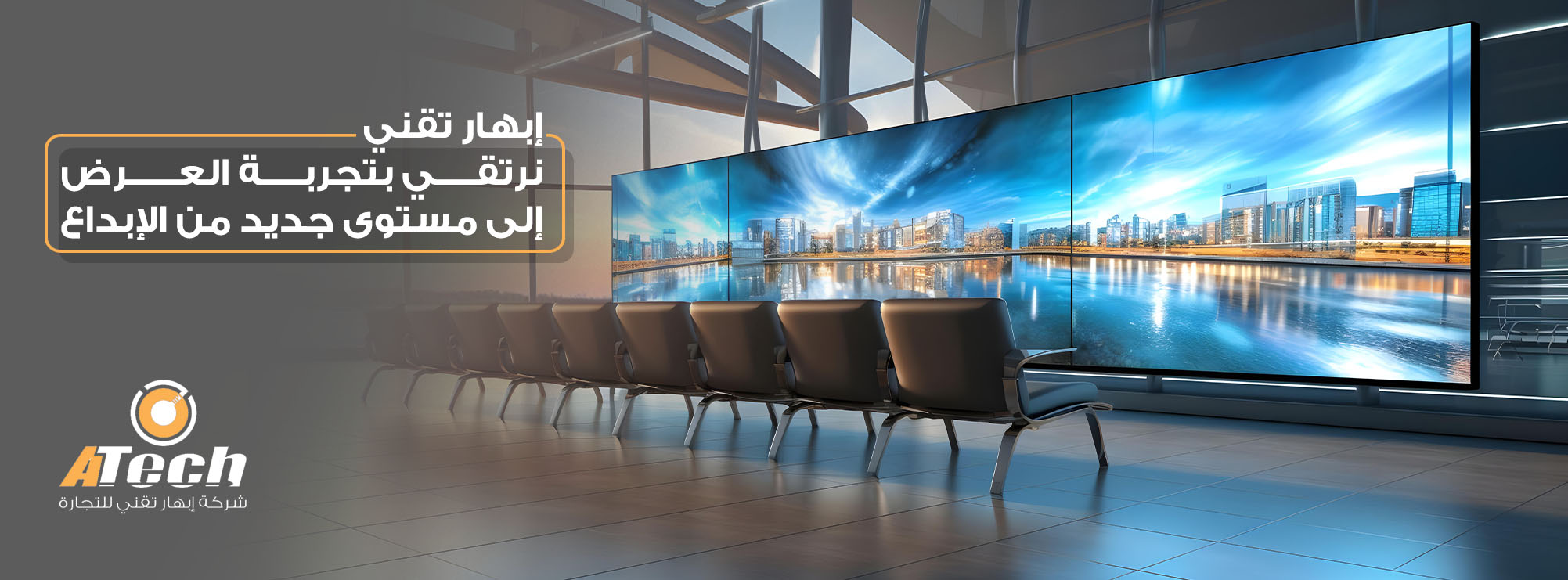 شاشات العرض وانواعها في المشاريع الهندسية