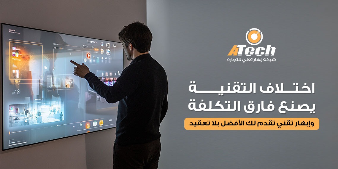 اسعار الشاشات التفاعلية: كيف تحولها من تكلفة إلى استثمار رابح؟ | ابهار تقني